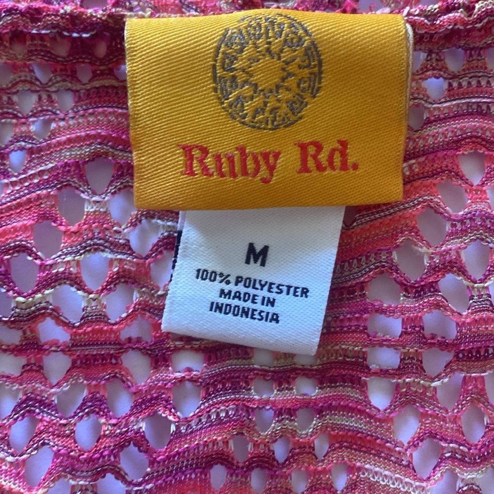 Ruby Rd Sheer‎ Cardigan - Picture 5 of 7